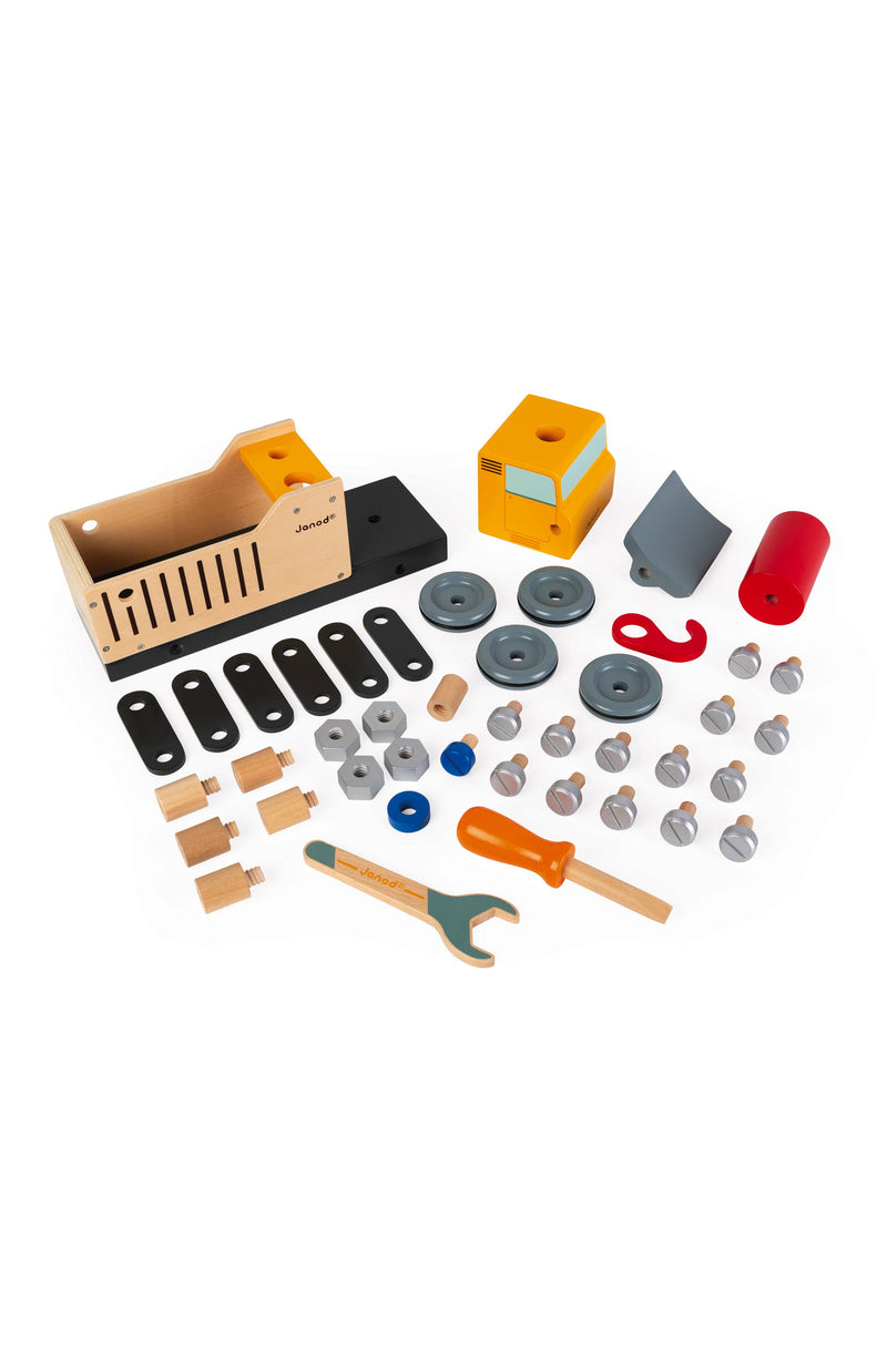Brico Kids | Construction Truck | 2 toys in 1: Build & Play