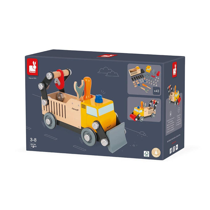 Brico Kids | Construction Truck | 2 toys in 1: Build & Play