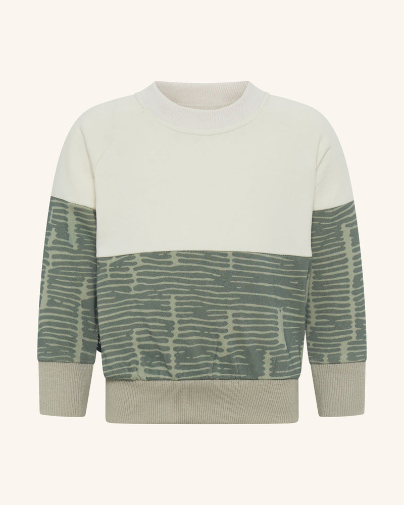 Broken Stripes Segment Sweatshirt