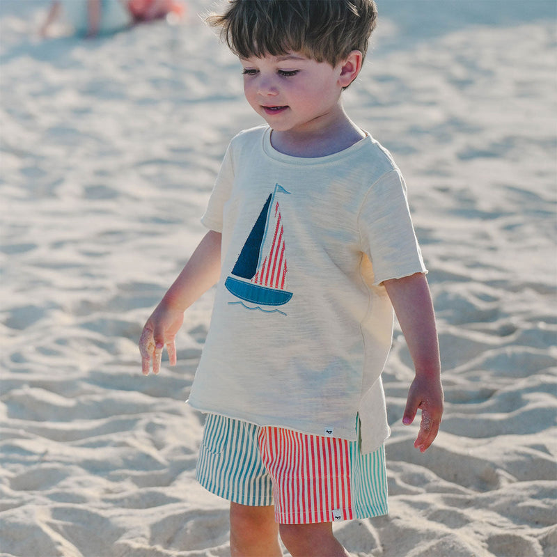 Cabana Mix Emerson Short - Faded Multicolor (6-7Y)