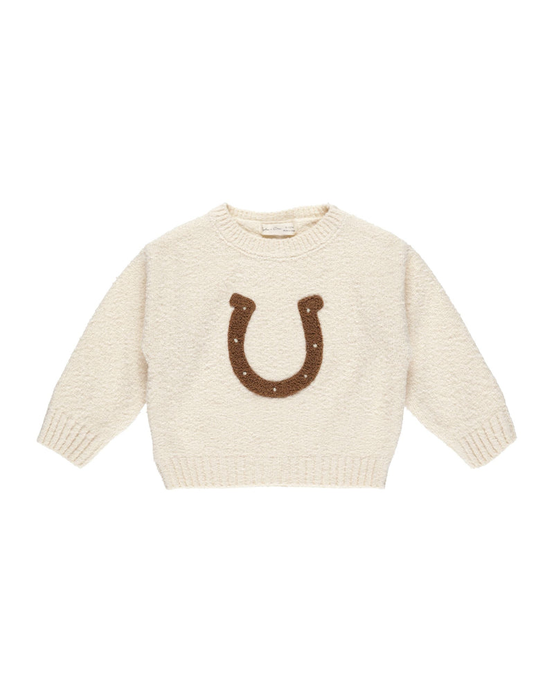 Cassidy Sweater || Horseshoe (6-7y)