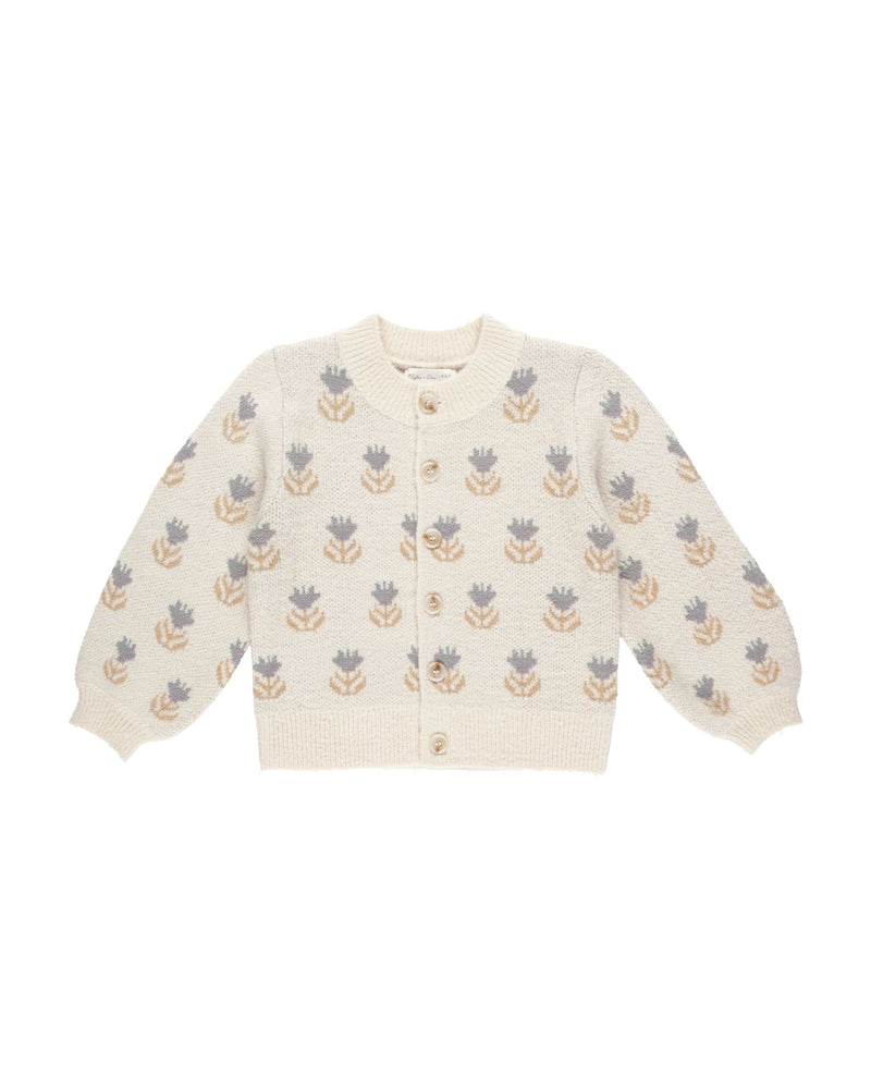 Cheyenne Cardigan || Flora (4-5y, 6-7y)