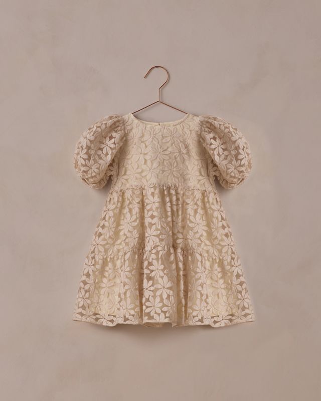 Chloe Dress | Embroidered Daisy (6Y)
