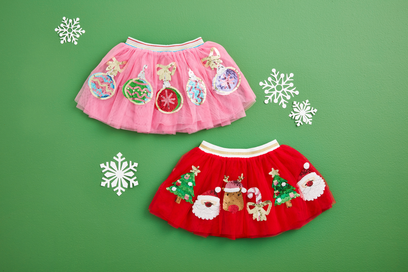 Christmas Sequin Tutu - Pink