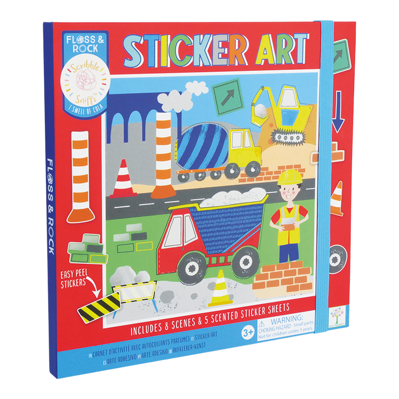Construction Sticker Art