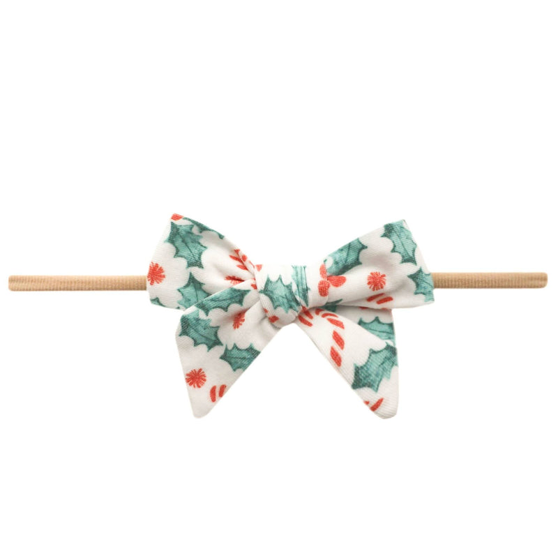 Copper Pearl Holly Classic Nylon Bow