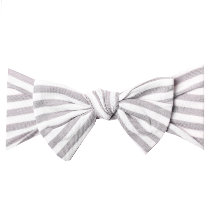 Copper Pearl Knit Headband Bow-Wee Bee Baby Boutique