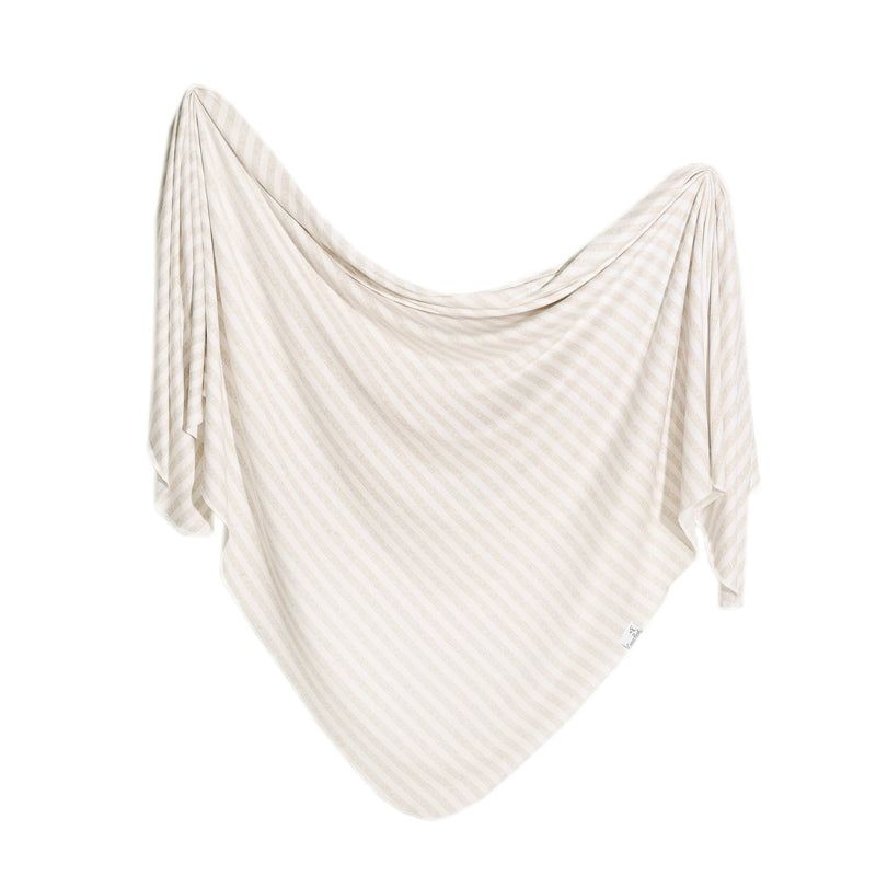 Copper Pearl Knit Swaddle Blanket - Wee Bee Baby Boutique