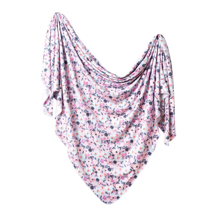 Copper Pearl Knit Swaddle Blanket - Wee Bee Baby Boutique