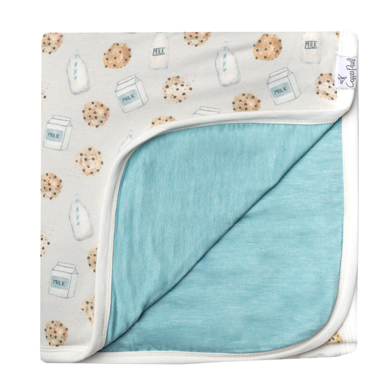 Copper Pearl Three-Layer Stretchy Quilt - Wee Bee Baby Boutique