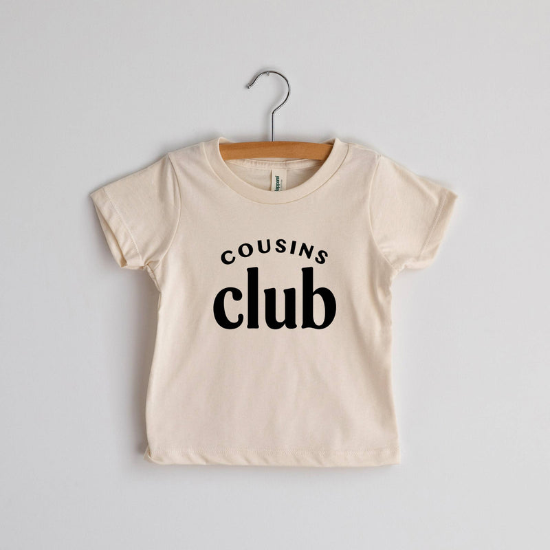 Cousins Club Organic Baby & Kids Matching Tee (12-18Mo, 18-24Mo)