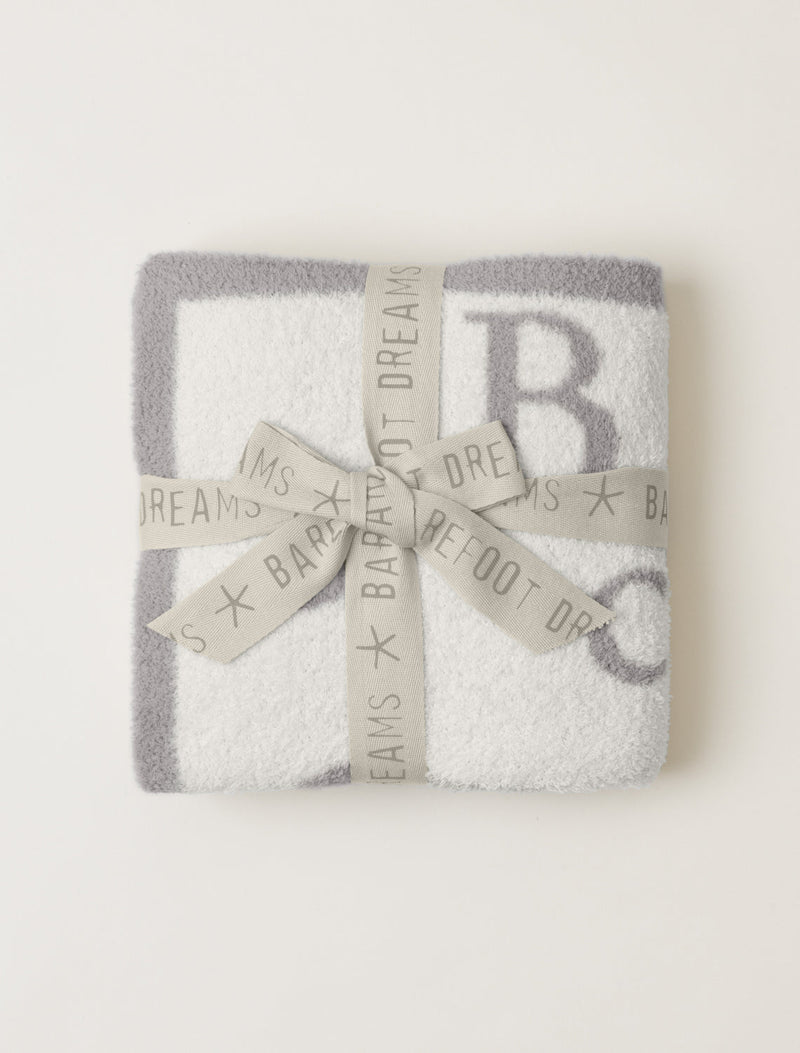CozyChic ABC Blanket - Oyster / Cream