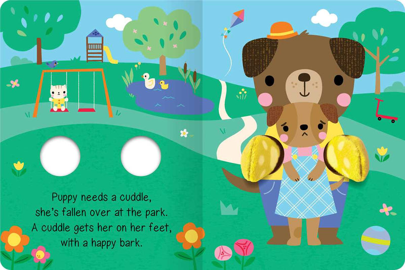 Cuddle Time: Finger Puppet Book by