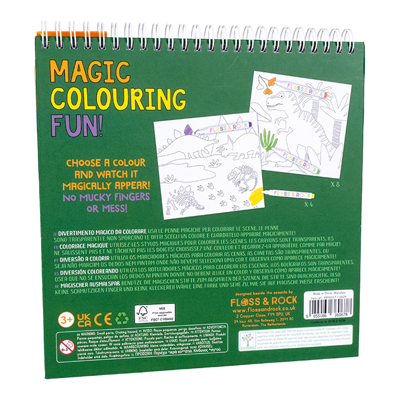 Dino Magic Coloring Fun