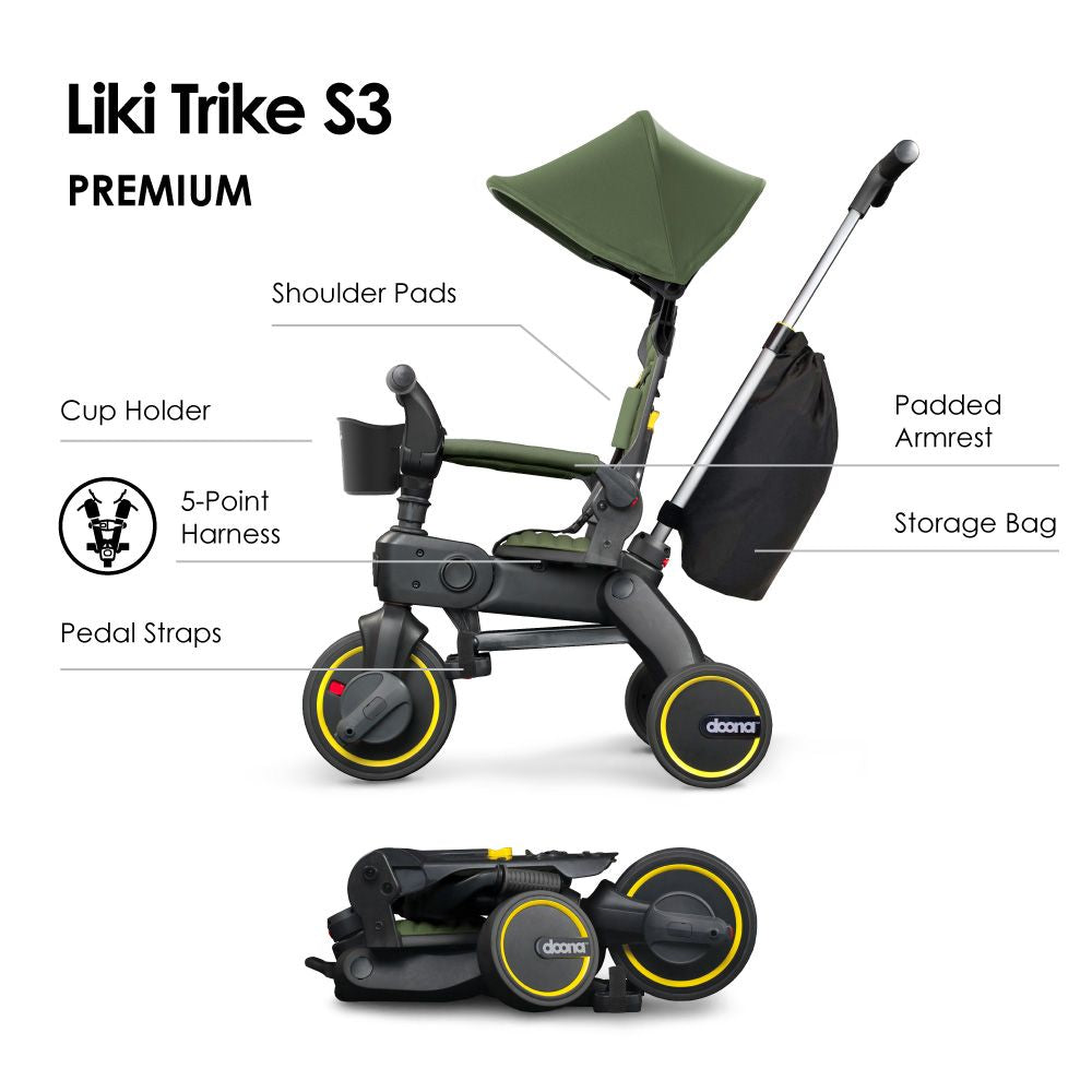 Doona Liki Trike S3 (Multiple Colors)