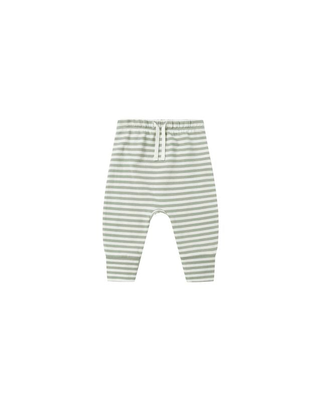 Drawstring Pant || Fern Stripe