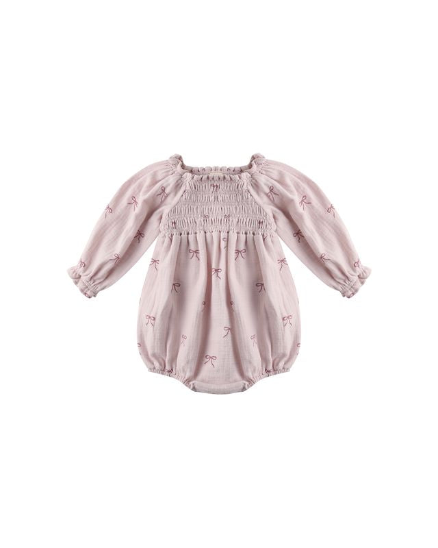 Eden Romper || Bows