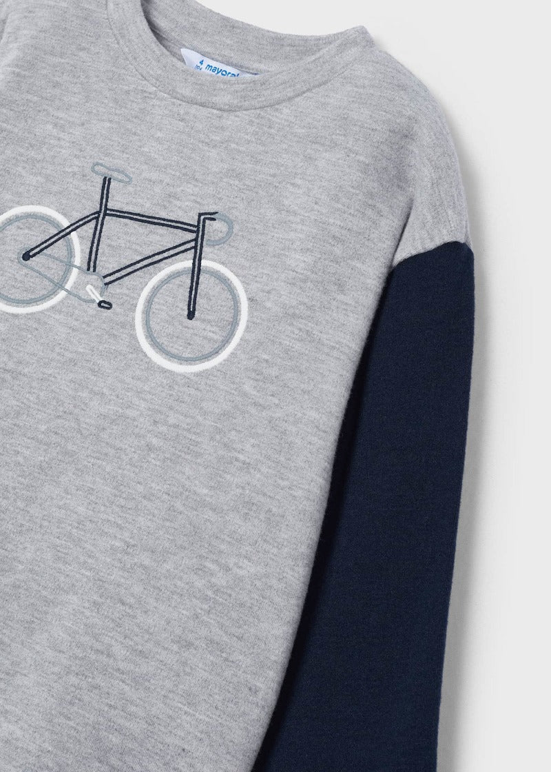 Embroidered Bicycle Shirt