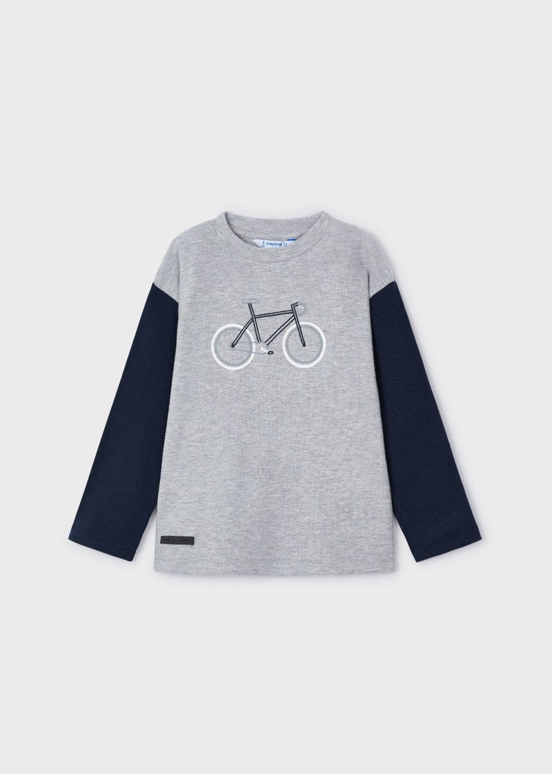 Embroidered Bicycle Shirt