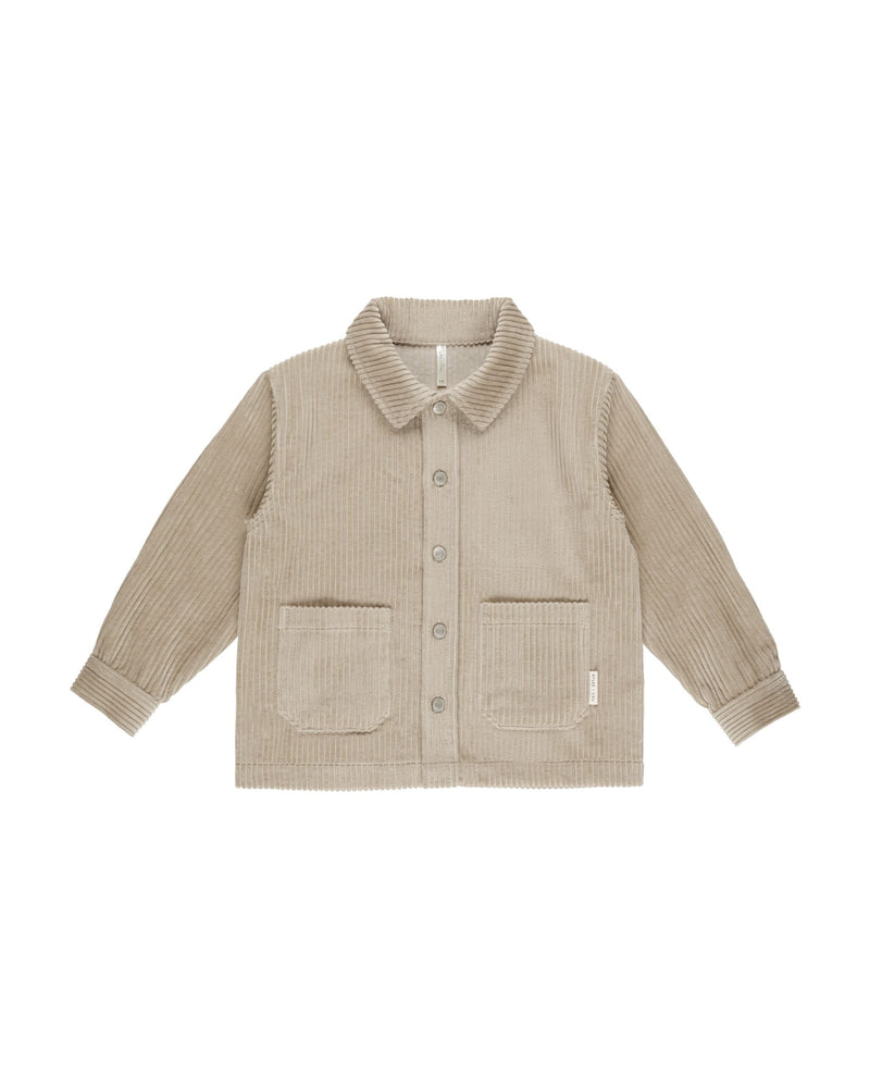 Enzo Overshirt || Pebble (12-18mo)