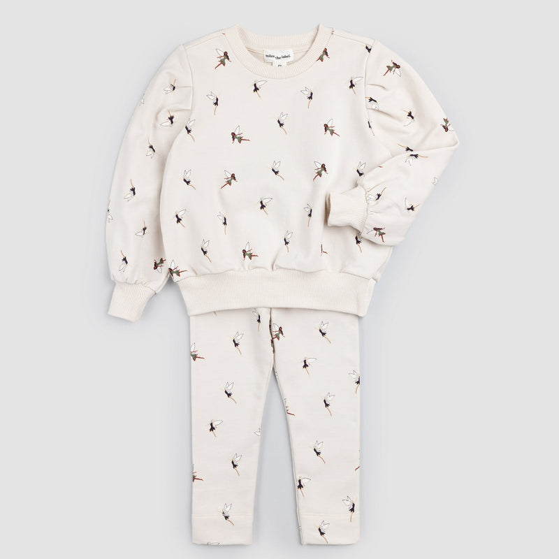 Fairy Print on Birch 2-Piece Set (9Mo)