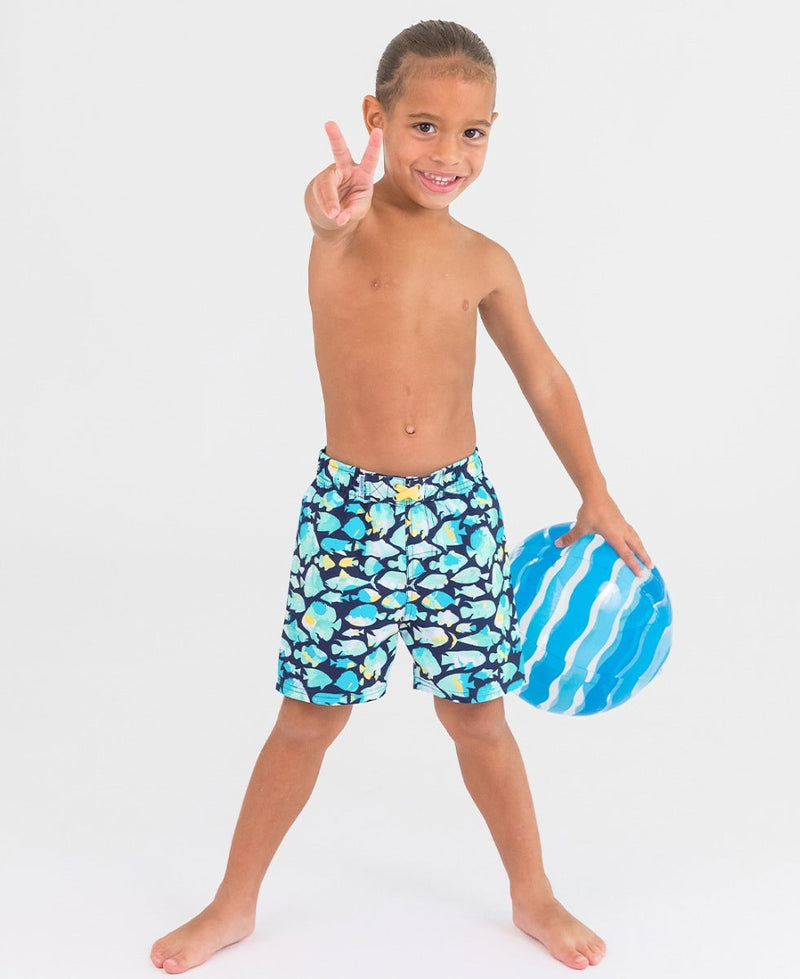 Fish Friends Swim Trunks (2T)