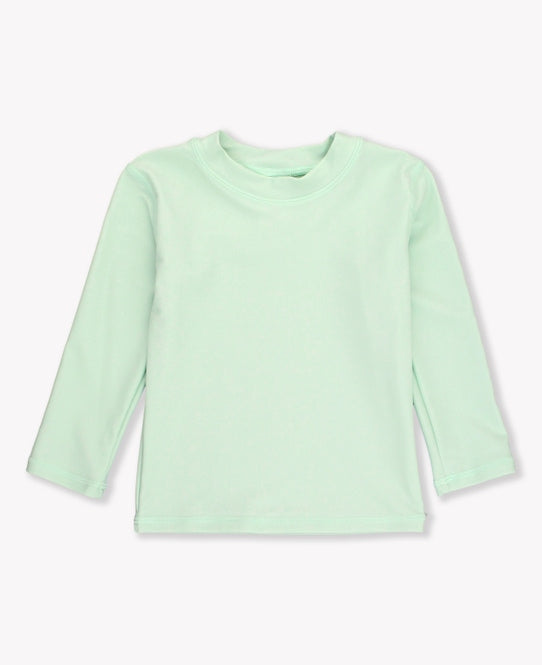 Frost Green Long Sleeve Rash Guard (0-3 Mo, 18-24 Mo)