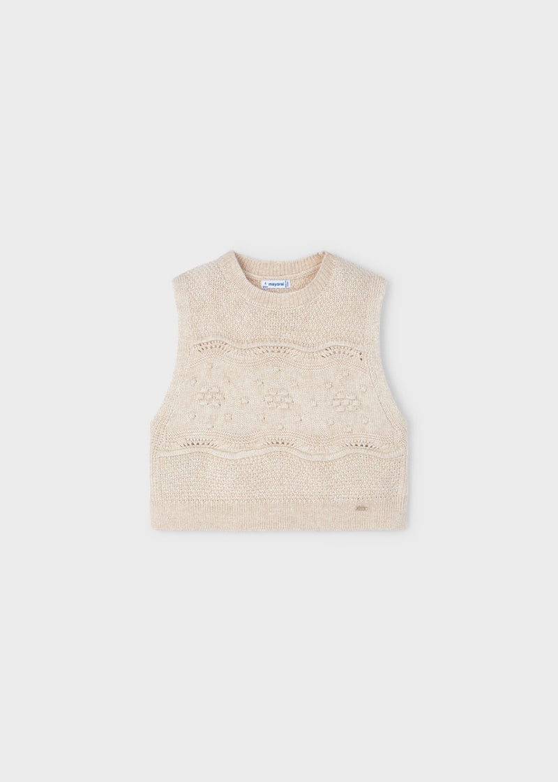 Girls Knit Vest