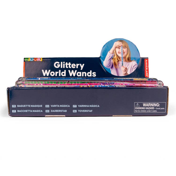 Glittery World Wands