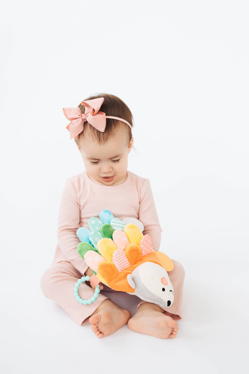 Hedgie Snuggly Sensory And Learning Toy