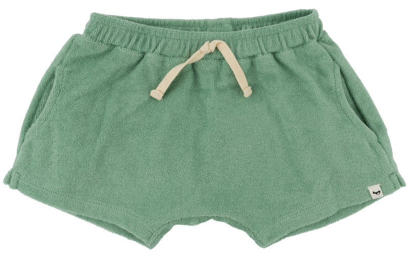 Jamie Baby Terry Short - Seafoam Green (12-18Mo, 2-3Y)