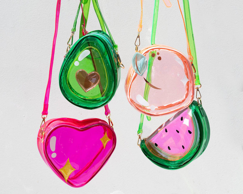 Jelly Handbag - Sparkly Heart