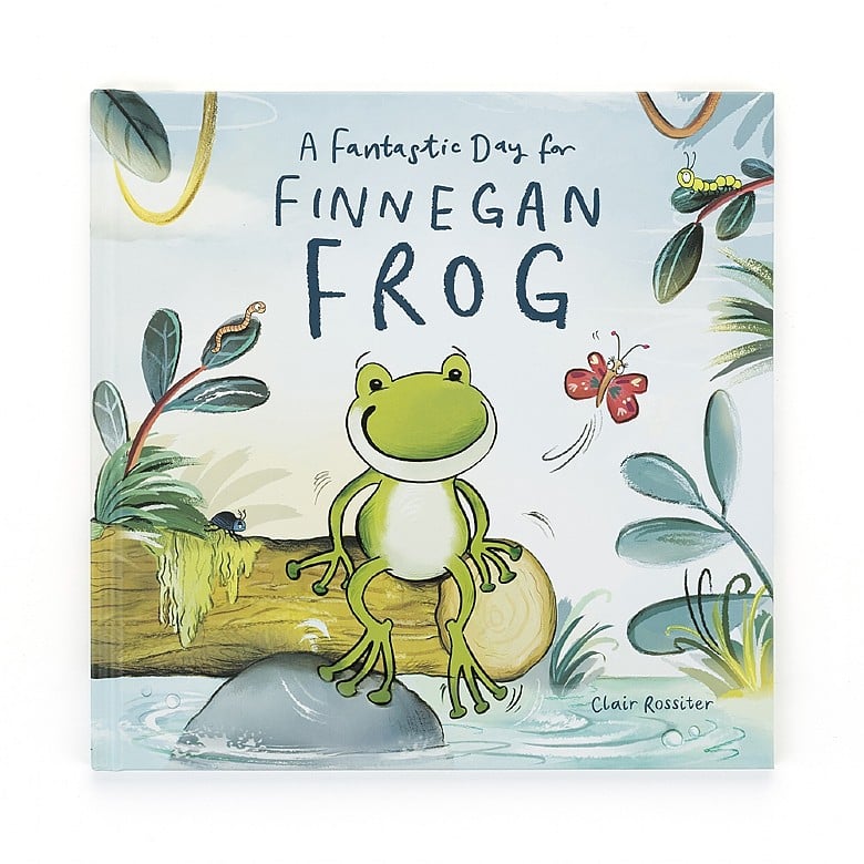 Jellycat  A Fantastic Day for Finnegan Frog Board Book