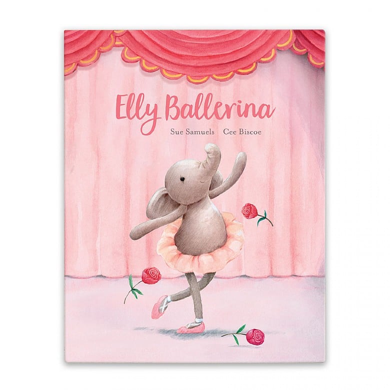 Jellycat Elly Ballerina Board Book