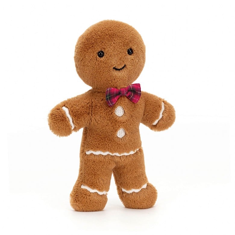 Jellycat Jolly Gingerbread Fred, Medium