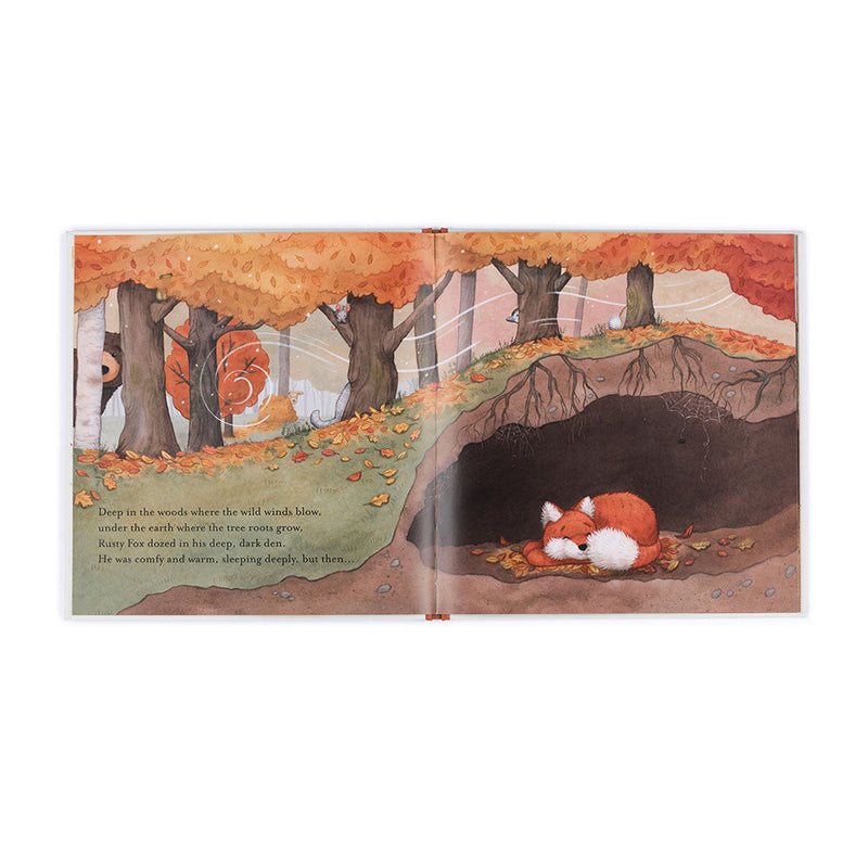 Jellycat Warm in the Storm book