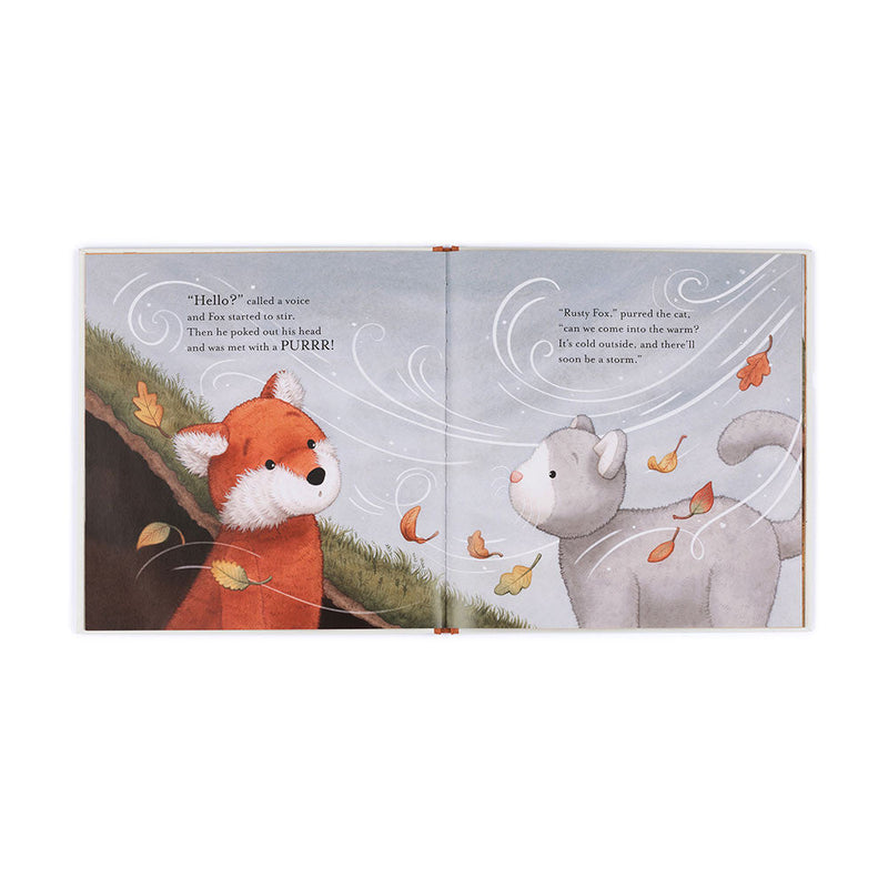 Jellycat Warm in the Storm book