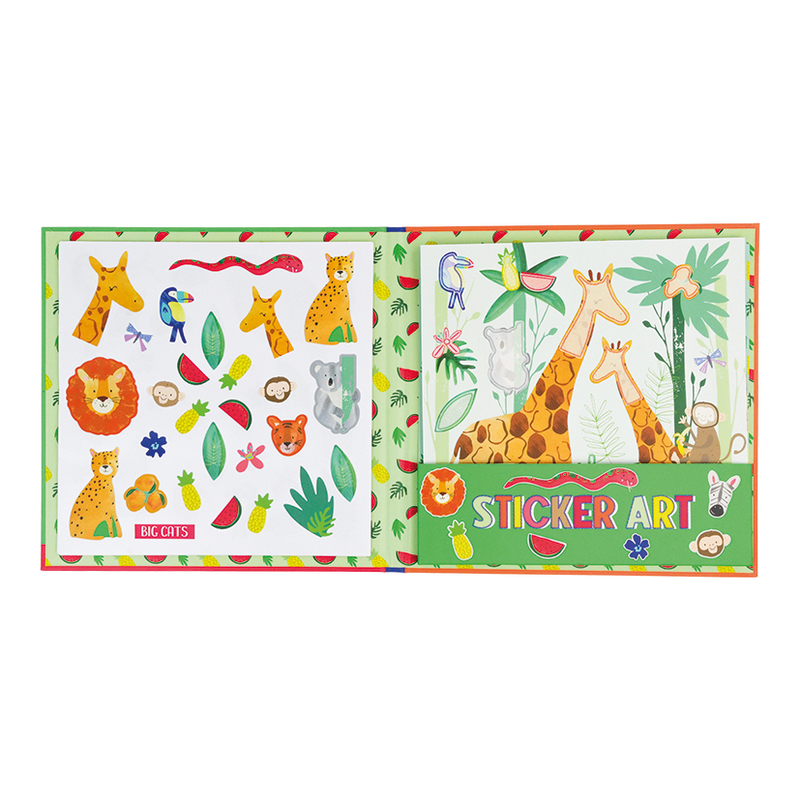 Jungle Sticker Art