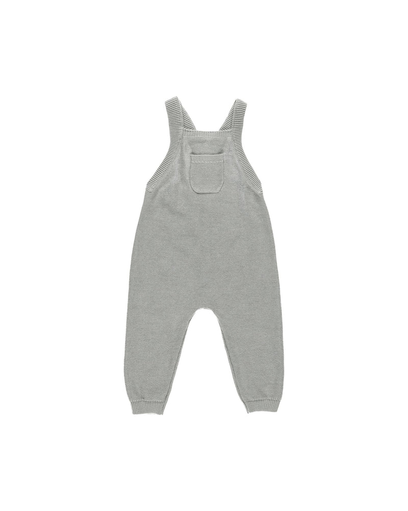 Knit Overall || Dusty Blue