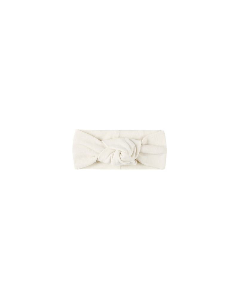 Knotted Headband || Ivory