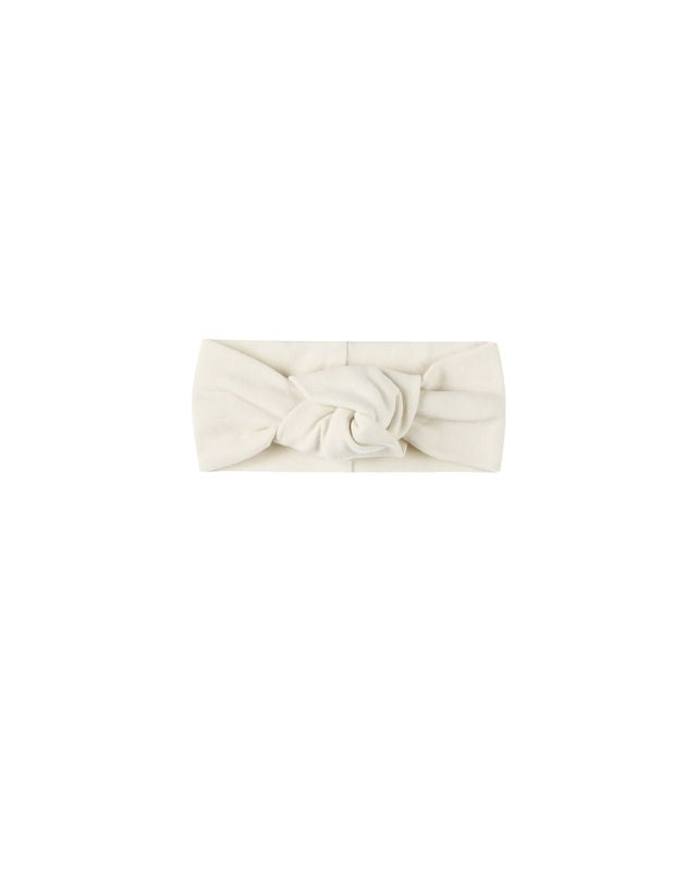 Knotted Headband || Natural (0-12 Mo)