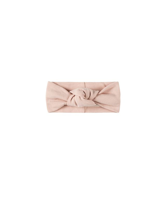 Knotted Headband || Rose (0-12 Mo)