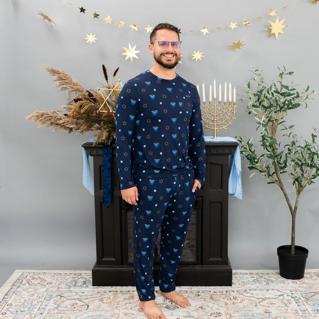 Kyte Baby Jogger Set Kyte BABY Men's Jogger Set Hanukkah