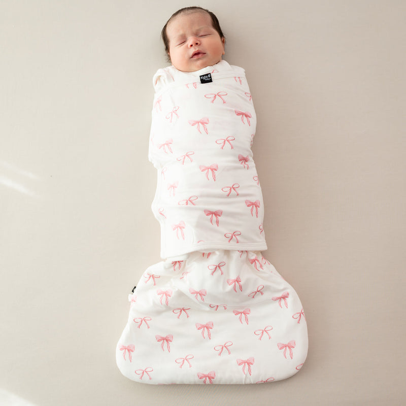 Kyte BABY Sleep Bag Swaddler in Bow 1.0 TOG (XS)