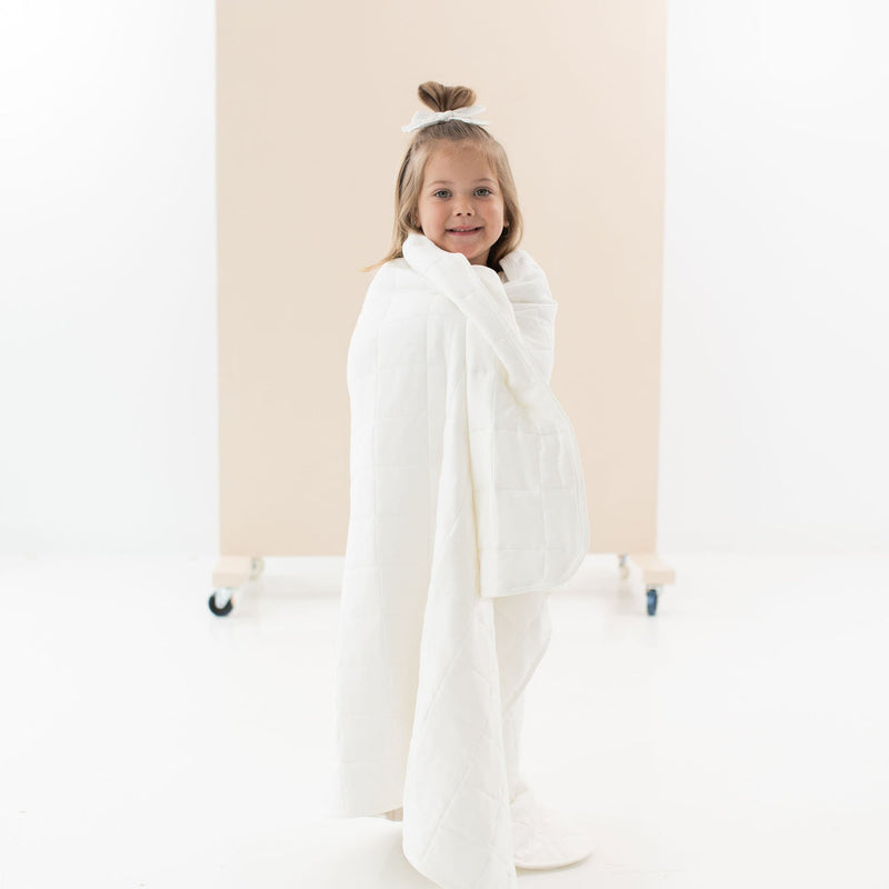 Kyte Baby Toddler Blanket in Cloud 2.5 TOG