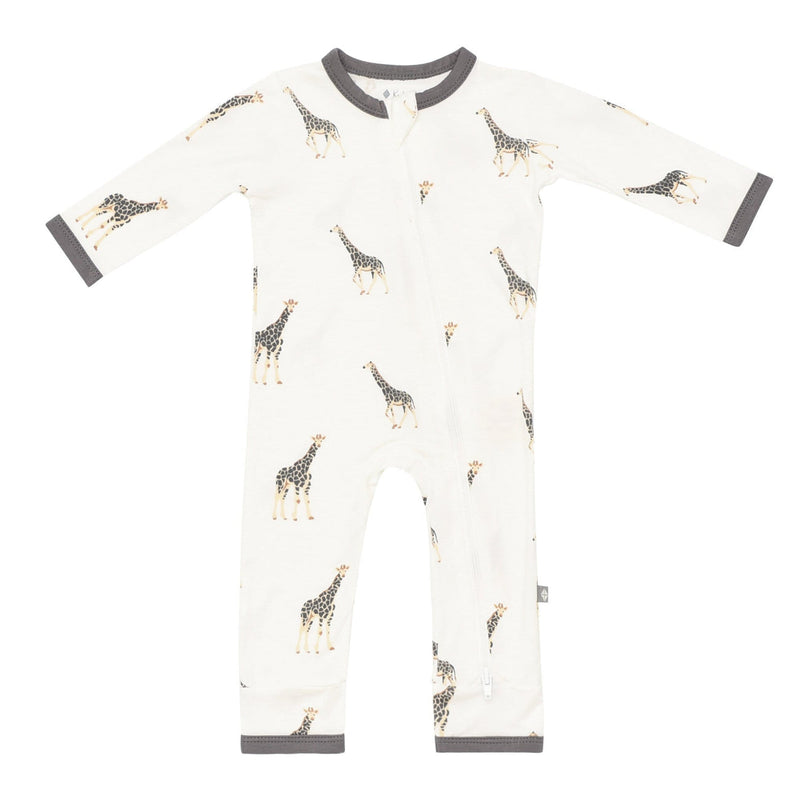 Kyte BABY Zippered Romper - Giraffe