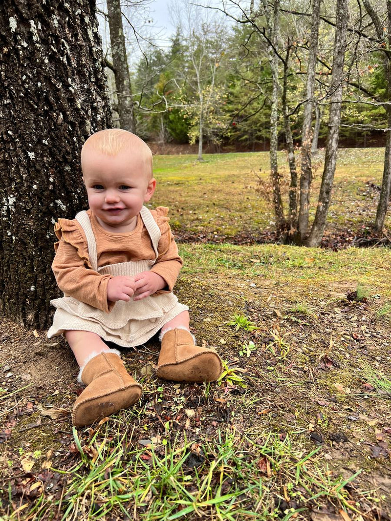 Lexi Bloomer - Cream (0-3 Mo, 9-12 Mo, 18-24 Mo)