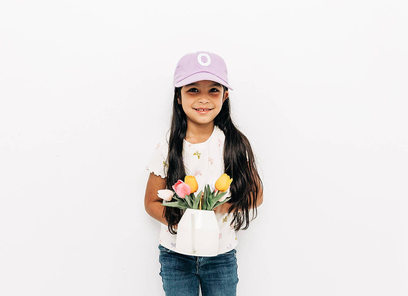 Lilac Baseball Hat: A / Toddler (1Y-4Y)