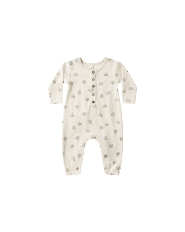 Long Sleeve Jumpsuit || Bears