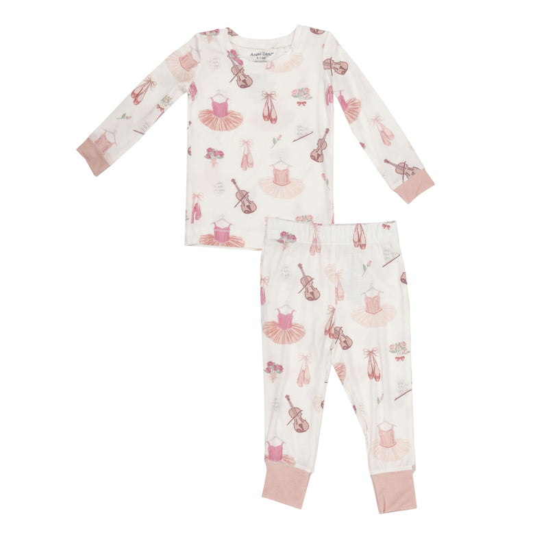 Long-Sleeve Loungewear Set - Ballet